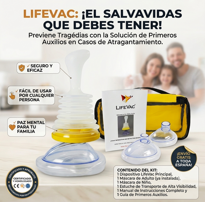 Dispositivo Antiasfixia LIFEVAC®