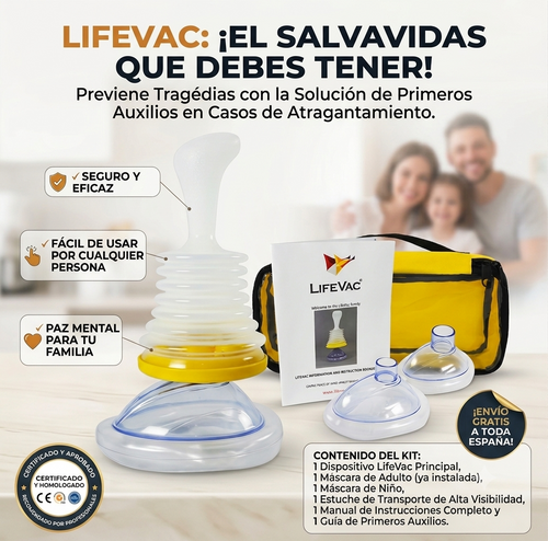 Dispositivo Antiasfixia LIFEVAC®