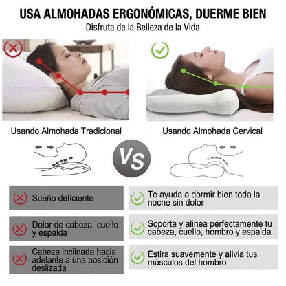 Almohada Ergonómica Antiestrés Pro®