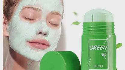 Mascarilla de Té Verde en Stick: Tu Ritual de Limpieza Profunda en 10 Minuto